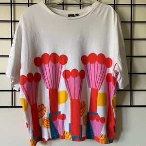 Uniqlo Marimekko Collab Short-Sleeve Graphic T-shirt (S)